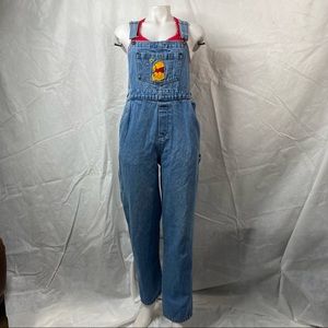 Vintage Disney Winnie the Pooh Overalls Coveralls